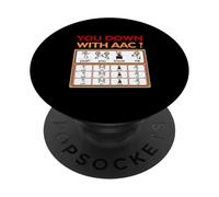 AAC Consapevolezza Comunicazione Alternativa Si Giù Con AAC PopSockets PopGrip Adesivo