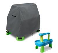 Aacabo Copertura per tavolo d'acqua per bambini Step2, per acquazzoni a pioggia, stagno, impermeabile, antipolvere, anti-UV, solo copertura per giocattoli all'aperto