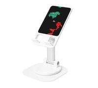 AACPPB Italia Mappa Città Segnato Pieghevole Portatile Dockbase Dock con Foro di Ricarica Rotazione 360 Angolo Regolabile Antiscivolo Dockbase