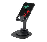 AACPPB Italia Mappa Città Segnato Pieghevole Portatile Dockbase Dock con Foro di Ricarica Rotazione 360 Angolo Regolabile Antiscivolo Dockbase