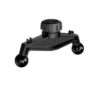 AAeAxtdfw Universale 17mm Testa a Sfera Auto Phone Holder Adattatore Supporto Modifica Accessorio per Collegare 2 Cellulari Compatibile con