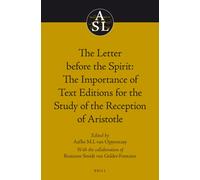 Aafke M.I. van The Letter before the Spirit: The Importance (Copertina rigida)