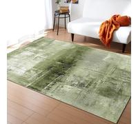 AAFUOO Tappeto Decorativo Verde Salvia Moderno Astratto 160x230 cm Tappeto Antiscivolo Grande per Soggiorno, Camera da Letto, Cameretta per Bambini, Tappeto Morbido a Pelo Corto, per Interni
