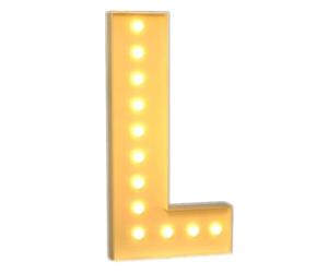 AAIRRA Decorazioni for Matrimoni Marquee Illuminano Lettere E Numeri Lettere Grandi for Tendoni Luci A LED Light Up Lettere Decorazione for Feste di Compleanno Decorazioni Pub Fidanzamento,L,120CM