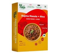 Aaj Pakao - Amritsari Chole Masala + Steamed Rice Meal | Ready to Eat | 350gms | Serves 1-2 | Just Heat & Eat | Ready in 5 Mins | No Preservatives, No Artificial Flavors or Colors | Pack of 1