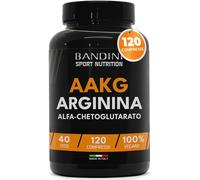 ® AAKG Arginina Alfa-Ketoglutarato in Rapporto 2:1-120 Compresse 100% Vegan (100