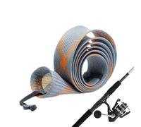 Aakluk Coperture per Canne da | Protezione per Attrezzatura da,Calzari per canne | per Uomini, Tori, Tornei, Acqua Salata, Acqua, Ruscelli, Fiumi, Laghi, Bacini