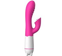 AAKOMA Vibratori per leccare il punto G clitoride, giocattoli sessuali per stimolatore clitoride Vibratore con vibrazione a 7 frequenze, ricaricabile tramite USB, stimolatore vaginale clitoride Rosso