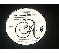 Aaliyah - Don't Know What to Tell Ya