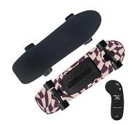 aallwwsso Skateboard Elettrico con Telecomando, Longboard Elettrico per Adulti, velocità Massima 24/45 Km/H, Autonomia 26/24 Km,Ip54 Resistente agli per Adulti, Ragazzi E Principianti dualdrive-F