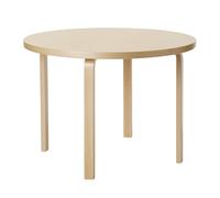 Aalto 90A Tavolo Rotondo Betulla