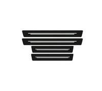 AALXF Adesivo Batticalcagno Porta Auto per Ford Fiesta 1976-2020 2021 2022 2023 2024 2025,Guardia Porta Soglia Protezione del Davanzale Dell'auto Car Battitacco Soglie Kick Plates,C