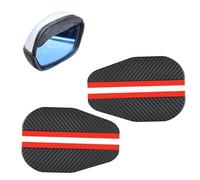 AALXF Parapioggia Specchietto Retrovisore Auto per Ford Focus (Mk1-Mk4 1998-2025 2026), Deflettore Acqua Visiera Laterale Aletta Parasole Protezione Pioggia Esterna Accessori,Black