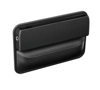 AALXF Scatola Portaoggetti per Seggiolino Auto per Mitsubishi Colt 1962-2012 CA,Tasca Laterale per Sedile Anteriore Auto,Portaoggetti Auto,Organizer Auto in PU,A-Black