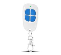 AAM0049 Telecomando Cancello e Garage - Compatibile SCS Sentinel - 433,92 MHz - 4 Canali - Codice segreto girevole e a lunga portata - Blu