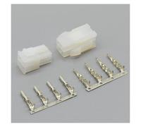 AANAN 10-50 Set connettore passo 4,2 mm 4 pin maschio femmina scheda grafica Fit For computer ATX 5557 5559 presa nera trasparente con perni(Male Female Trans,50Sets)