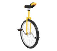 Aangeebone Monociclo da 24 pollici, Balance Training monociclo regolabile in altezza 91-102 cm, acciaio al manganese e telaio in alluminio, pedali antiscivolo, ruota da 24 pollici, portatile per città