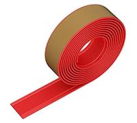 AANNAA Bordo Antiscivolo for gradini in Vinile Rosso - Protezione autoadesiva for Bordi Scale for la Sicurezza