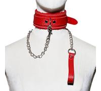 Aaobor Collare rosso da donna in stile punk, una collana di tendenza che incarna individualità e stile contemporaneo, perfetto accessorio streetwear