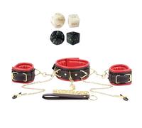 Aaobor Fasce elastiche in pelle stile punk per pilates