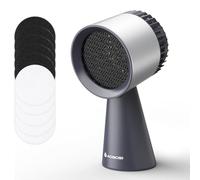 AAOBOSI Cappa Aspirante Portatil, Cappa Cucina con Ventola a 3 Velocità, con Filtro Sostituibile, Facile da Pulire, Cappa Portatile Cucina per Casa, Piccole Cucine, Camper, Barbecue Indoor, Hot Pot