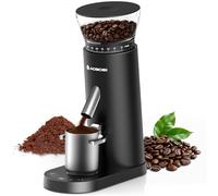 AAOBOSI Macina Caffe' Elettrico, Macina Caffè Professionale 110W, Batteria 2600mAh, Macinacaffè Portatile con 60 Livelli di Macinatura, Include Portafiltro per Macchine da Caffè Espresso