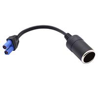 AAOTOKK 12V Avviamento di Emergenza Per Auto EC5 Spina a Femmina Accendisigari Cavi Batteria Per Auto Booster Mini Power Pack Portatile Dispositivo di Avviamento Per Salto Auto (20 Cm / 7,8 Pollici)