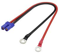 AAOTOKK XT60 a CC Adattatore Cavo XT60 Femmina a CC 5,5mm x 2,5mm Femmina Connettore Cavo Alimentazione per Saldatore TS100,Alimentazione Monitor FPV,Cavo Alimentazione Drone.(30 cm/2Pezzi)