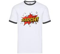 Aargh Stile Word Art - Uomo Suoneria - Fumetto Grafico Nuova Pop Art Eroe