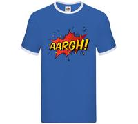 Aargh Stile Word Art - Uomo Suoneria - Fumetto Grafico Nuova Pop Art Eroe