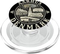 Aarhus Danimarca Viaggio Souvenir Città Regalo PopSockets PopGrip per MagSafe