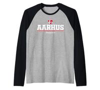 Aarhus Denmark Maglia con Maniche Raglan