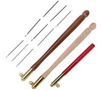 Aari Tamburo Ago, Uncinetto Fermo Ago Perline Uncino Luneville Embro Lavoro a Maglia Strumento per Cucire Fai da Te Ok Kit da Ricamo Punzone per Ricamo Perline