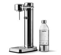 Aarke Carbonator 3 Gasatore d’acqua e Bottiglia, Finitura Acciaio