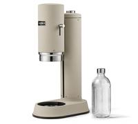 Aarke Carbonator Pro, gasatore d'acqua con bottiglia in vetro, finitura sabbiata