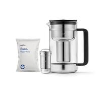 AARKE Purifier Caraffa filtrante 2,36 L Acciaio inox, Trasparente