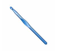 AARNAV Uncinetto in alluminio multicolore per lavori a maglia, filato artigianale per maglioni e vestiti di lana, uncinetto in metallo multicolore, 2 mm a 12 mm, ferri da maglia 15 cm (9 mm)