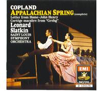 Aaron Copland - Copland: Appalachian Spring (complete) Etc. - St. Louis - Slatkin (UK Import)