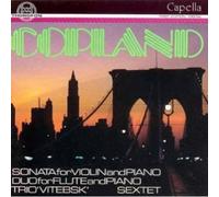 AARON COPLAND Vitebsk Trio for Piano Violin & Cello (CD)