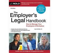 Aaron Hotfelder The Employer's Legal Handbook (Tascabile)