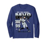 Aaron Judge | New York Y Baseball 2025 al MVP | MLBAJMVPM Maglia a Manica