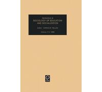 Aaron M. Pallas Research in Sociology of Education and Social (Copertina rigida)