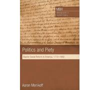Aaron Menikoff Politics and Piety (Tascabile)