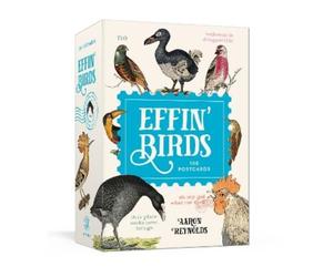 Aaron Reynolds Effin' Birds: 100 Postcards (Postcards) (PRESALE 20/10/2026)