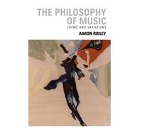 Aaron Ridley The Philosophy of Music (Tascabile)