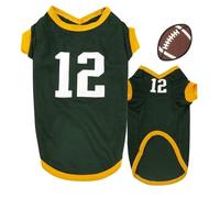 Aaron Rodgers Colore & Numero Cane Taglia Grossa Verde Bay Packers Closeout
