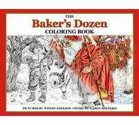 Aaron Shepard Skyhook Coloring The Baker's Dozen Coloring Book (Tascabile)
