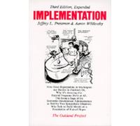 Aaron Wildavsky Jeffrey L. Pressman Implementation (Tascabile)