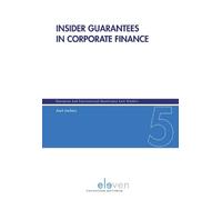 Aart Jonkers Insider Guarantees in Corporate Finance (Copertina rigida)