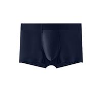 aaSccex Calecon - Boxer elasticizzato da uomo, senza cuciture, traspirante, per tenere i testicoli, comode, taglia media, slim fit, mutandine leggere, morbide, calecon da uomo, sport morbidi, BU2, XL